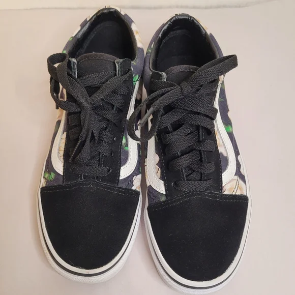 Vans Old Skool Sneakers In Romantic Floral Size 7.5 - Picture 3 of 9